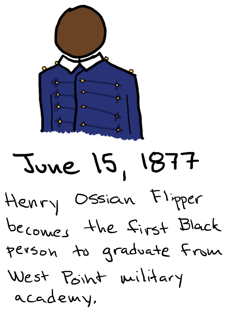 A Black man dressed in a formal dress blue Army uniform.